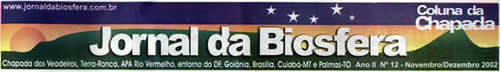 Cabeçario do Jornal da Chapada